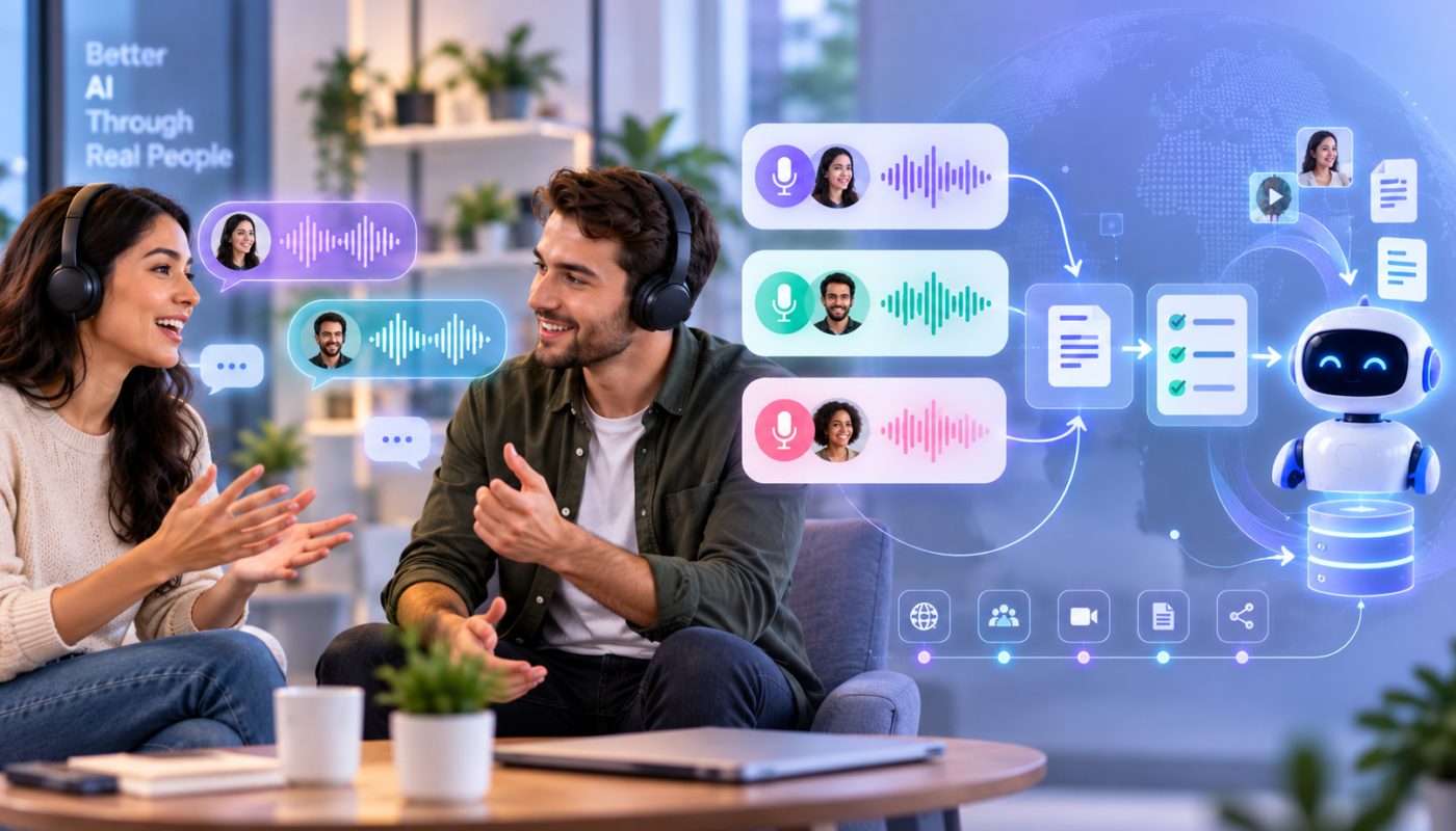 Turning Real Conversations Into AI Training Data