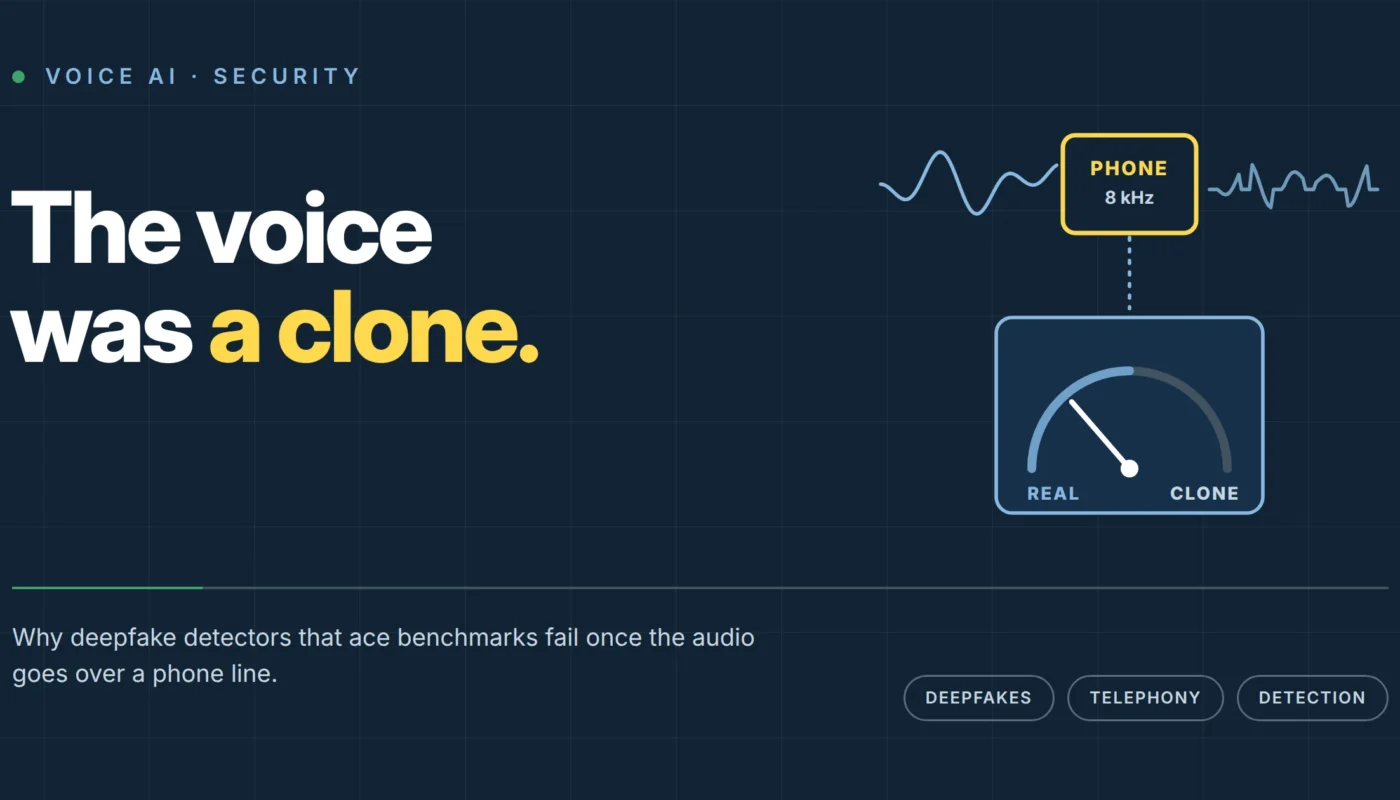 Voice Deepfake Detection Fails on Phone Calls. Here’s Why